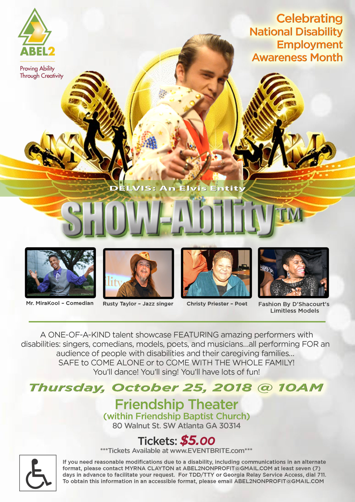 Past Event - SHOWAbility Talent Show 2019 Flyer