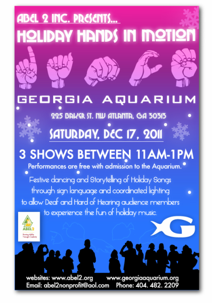 Past Event - Holiday Hands in Motion Flyer